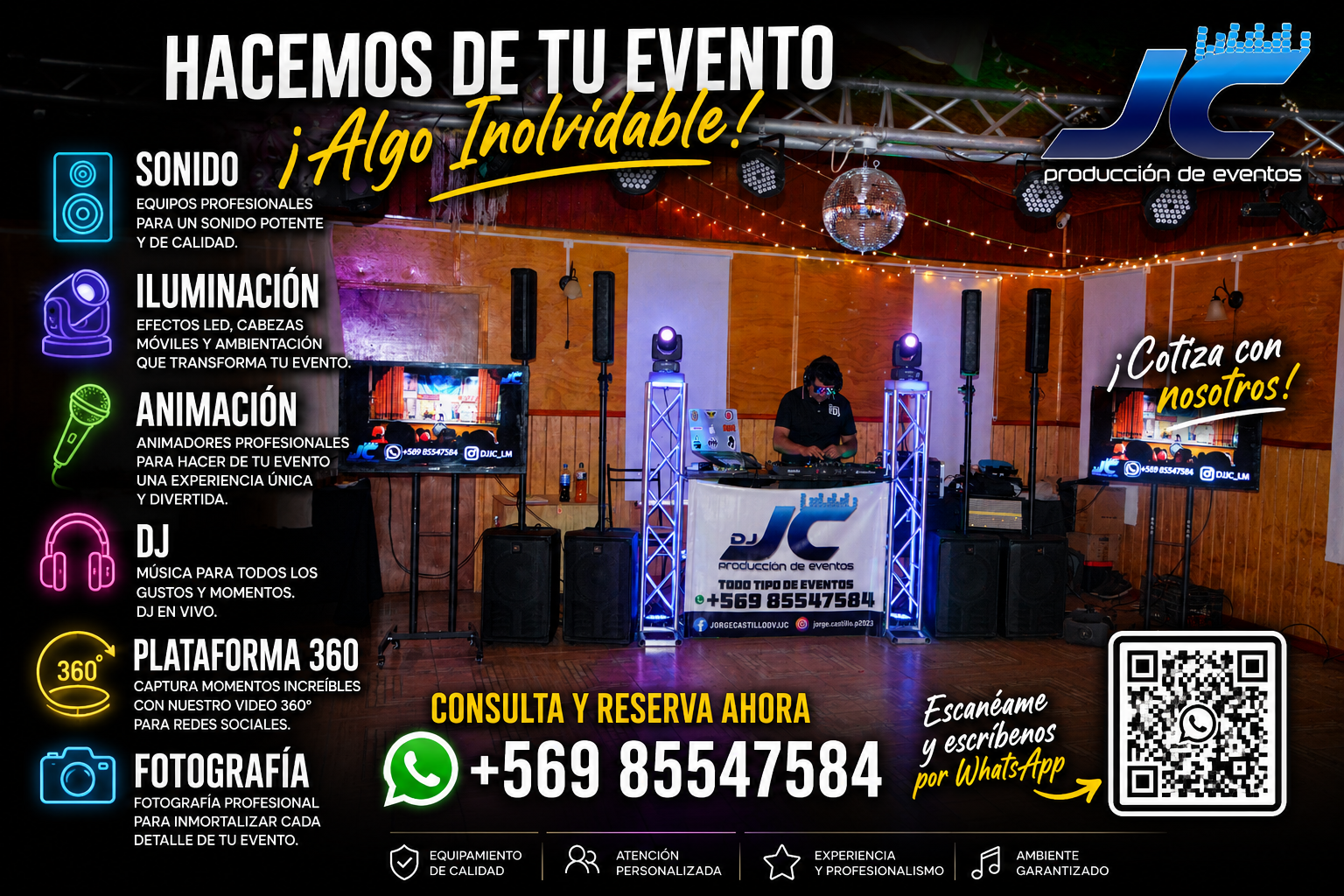 Portada de DJ JC EVENTOS